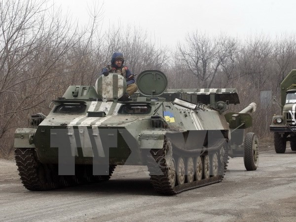 Russia criticizes Ukraine for hiding information on heavy weapons withdrawal - ảnh 1